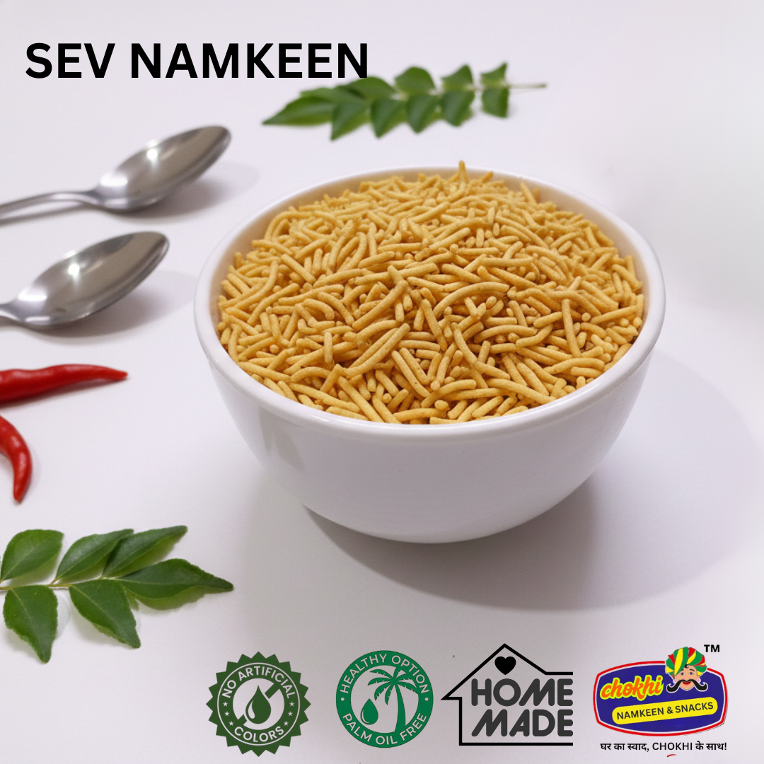 Sav Namkeen – CHOKHI | Crispy & Spicy Traditional Indian Snack - Image 3