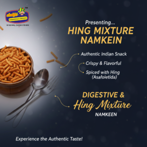 Hing Namkeen – CHOKHI | Spicy, Aromatic & Crunchy Indian Snack